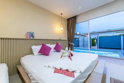 Deluxe-Familienzimmer mit Poolzugang — Andaman Sea Best Pool Access and Villas