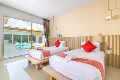 Deluxe-Zweibettzimmer mit Poolzugang — Andaman Sea Best Pool Access and Villas