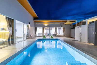 Villa mit vier Schlafzimmern und Privatpool — Andaman Sea Best Pool Access and Villas